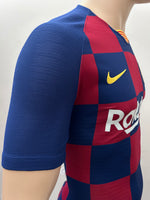 2019-2020 FC Barcelona Home Shirt  Messi Champions La Liga Player Issue Kitroom New BNWT Size M (fitted)