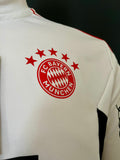 2022-2023 FC Bayern Munich Away Drill Training Top White Condivo with Sponsors New BNWT Size M