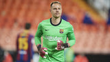 2020-2021 FC Barcelona Goalkeeper kit Long sleeve Kitroom Player issue