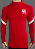 2020-2021 Poland National Team Away Drill Top Training Pre Owned Size L