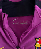 2025-2026 FC Barcelona Home Drill Top Training Player Issue Kitroom Purple Size S