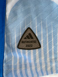 2022-2023 Spain Away Shirt Pedri Gonzalez Player Issue Authentic DekoGraphics World Cup Mint Size S