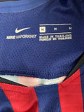 2018-2019 FC Barcelona Home Long Sleeve Shirt Player Issue Kitroom New BNWT Size M