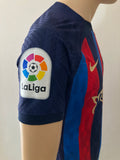 2022-2023 FC Barcelona Home Shirt Gavi Player Issue Kitroom Motomami El Clasico La Liga Mint Size M