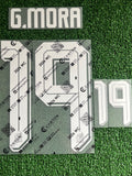 2026-2027 Mexico National Team Third Name Set and Number Gilberto Mora Player Issue Canton Merchandising