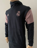 2022 2023 Real Madrid Adidas Travel Hoodie Size M