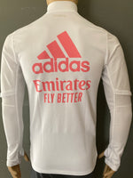 2020-2021 Real Madrid CF Training Drill Top Zinedine Zidane Worn and Washed Player Issue Kitroom Size M