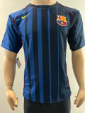 2004-2005 FC Barcelona Away Shirt Rafael Marquez LaLiga Pre Owned Size S