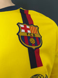 2008-2010 FC Barcelona Away and Third Shirt Long Sleeve Pre Owned Size S