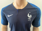 2018 France Home Shirt Player Issue Authentic One Star World Champions Pre Owned Size L