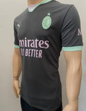 2024-2025 AC Milan Third Shirt Santiago Gimenez Champions League 125 years BNWT Multiple Sizes