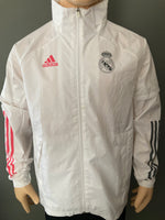 2020-2021 Real Madrid CF Waterproof Rain Jacket BNWT Size M