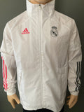 2020-2021 Real Madrid CF Waterproof Rain Jacket BNWT Size M