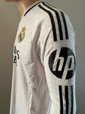 2024-2025 Real Madrid CF Jude Bellingham Player Issue Authentic Long Sleeve Champions New BNWT Size L