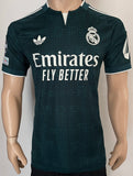 2026-2027 Real Madrid CF Away Shirt Player Issue Authentic Vinicius Junior Champions New BNWT Size M