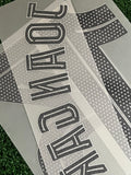 2025-2026 FC Barcelona Home and Away Name Set and Number Joan Garcia Player issue Cup and Champions Textprint