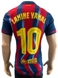 2025-2026 FC Barcelona Fourth Shirt Lamine Yamal Player Issue Kitroom Copa del Rey Size M