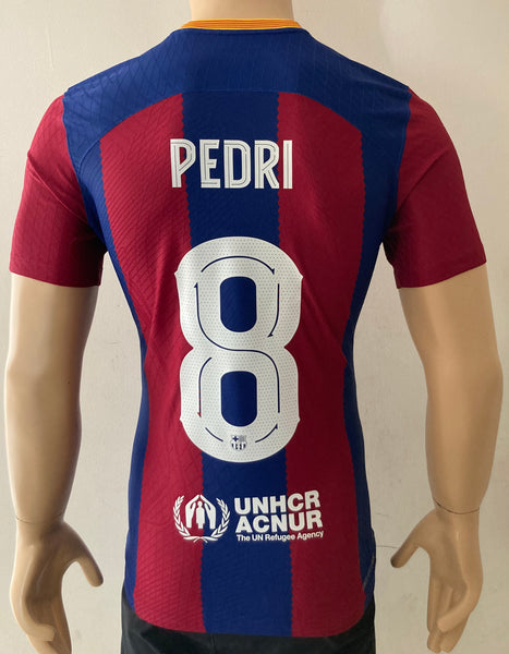 2023-2024 FC Barcelona Home Pedri SAMPLE Size M