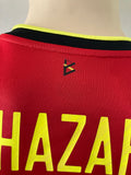 2020-2021 EURO Belgium National Team Home Shirt Eden Hazard Pre Owned Size S