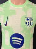 2024-2025 FC Barcelona Third Shirt Player Issue Authentic