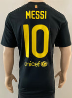 2011 2012 Barcelona FC Away Shirt MESSI 10 Kitroom Player Issue Size XL NWT