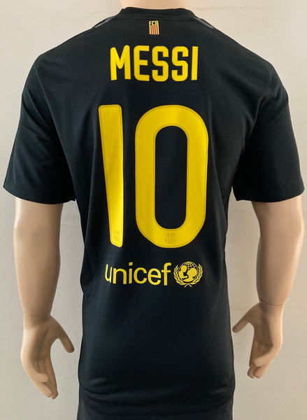 2011 2012 Barcelona FC Away Shirt MESSI 10 Kitroom Player Issue Size XL NWT