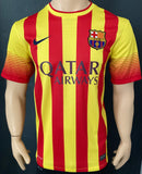 2013-2014 FC Barcelona Away Shirt Xavier Hernandez “Xavi” Senyera LaLiga Pre Owned Size L