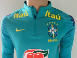 2024-2025 Brazil National Team Training Drill Top Player Issue Kitroom Worn and Washed Size M