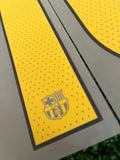 2025-2026 FC Barcelona Home and Fourth Name Set and Number Fermin Lopez Player Issue LaLiga Stahls TextPrint