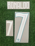 2026-2027 Portugal National Team Home Name Set and Number Cristiano Ronaldo World Cup Stilscreen Adult Size