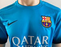 2015-2016 FC Barcelona Third Shirt Messi Pre Owned Size S