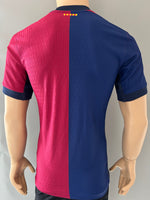 2024-2025 FC Barcelona Home Shirt Player Issue New BNWT Size S