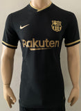 2020-2021 Barcelona Away Shirt Kitroom Player Issue Champions Version New BNWT Size Large