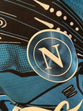 2025-2026 SSC Napoli Training Top Sudadera medio cierre de portero nueva talla L (ajusta a M)