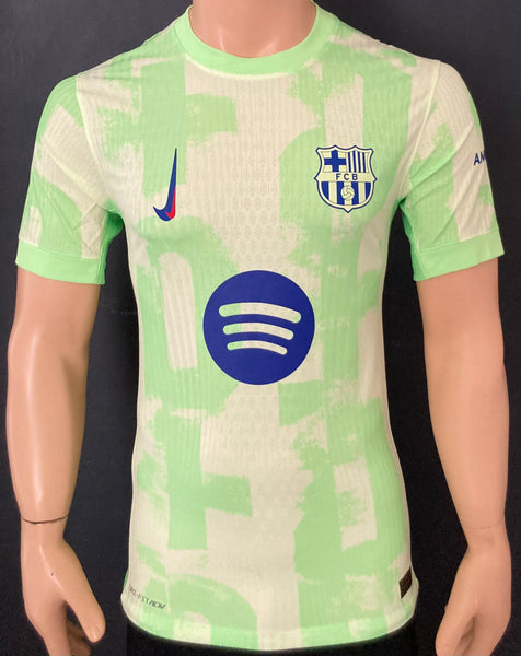 2024-2025 FC Barcelona Third Shirt Player Issue Authentic