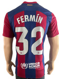 2023-2024 FC Barcelona Home Shirt Fermin Lopez El Clasico Rolling Stones Special Version La Liga New BNWT Size M