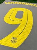 2025-2026 Lewandowski FC Barcelona Home Name set and Number Champions League and Cup Textprint