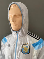 2014 World Cup Argentina National Team Windbreaker Jacket Pre Owned Size S