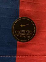 2018 FC Barcelona Home Shirt 1998 Player Issue Authentic Special Edition Retro Pre Owned Size L (Fitted)