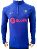 2023-2024 FC Barcelona Away Drill Top Training Pre Match Player Issue Pre Owned Size M