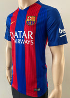 2016 2017 Barcelona FC Home Shirt PIQUE 3 Size M