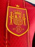 2026 Spain National Team Home Shirt Lamine Yamal Player Issue Authentic Size L