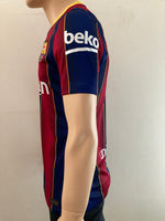 2020 - 2021 Barcelona (B) Home Shirt Player Issue Kitroom with sponsors multisize