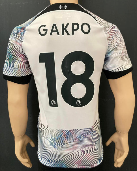2022-2023 Liverpool FC Away Shirt Gakpo Premier League BNWT Multiple Sizes
