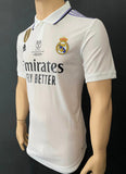 2022 - 2023 Real Madrid Home Rodrygo 21 Copa Del Rey Final MDT Player Issue Used Size M