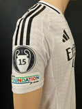 2024-2025 Real Madrid CF Home Shirt Kylian Mbappe Player Issue Authentic Champions New BNWT Size S