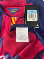 2014-2015 Barcelona Home Shirt Messi New BNWT Size M