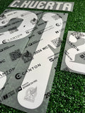 2026-2027 Mexico National Team Home Name Set and Number Cesar Huerta Player Issue Canton Merchandising