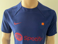 2022-2023 FC Barcelona Training Shirt Kitroom Player Issue Mint Condition Size M