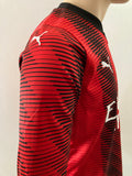 2023-2024 AC Milan Long Sleeve Home Shirt BNWT Multiple Sizes